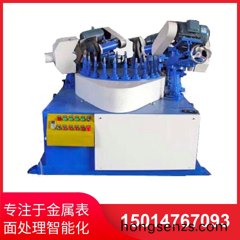 四磨頭間歇式圓盤(pan)拋光機(jī)