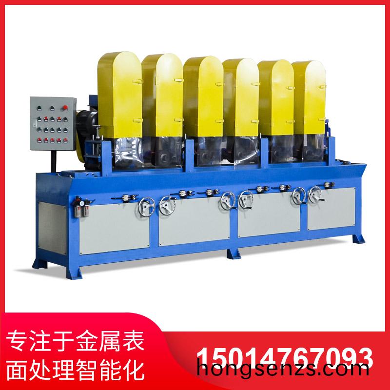 六(liu)組輸送式拉絲機(jī)